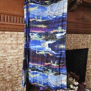 Samantha Pleet Dragon Print Belladonna Skirt